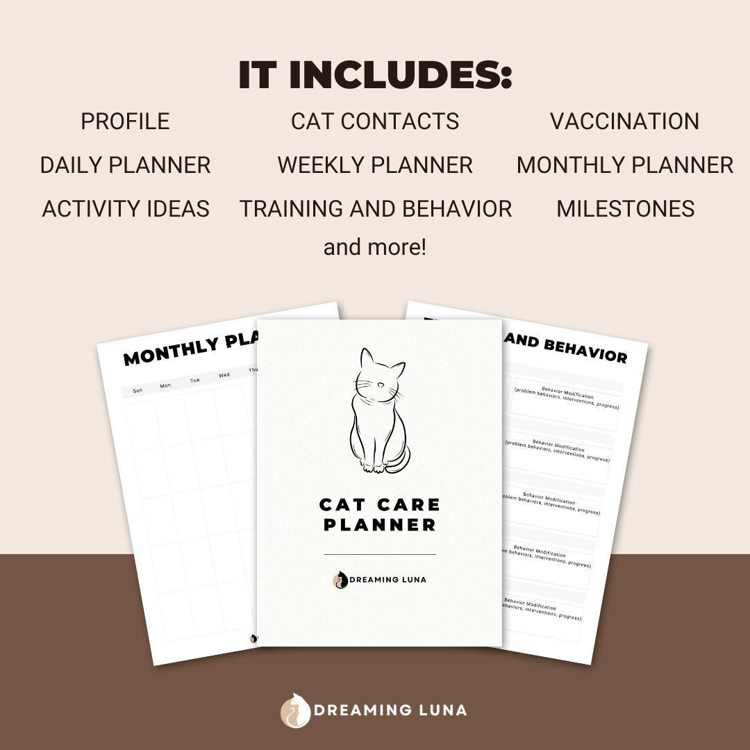 Cat Care Planner