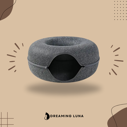 DREAMING LUNA CAT TUNNEL BED