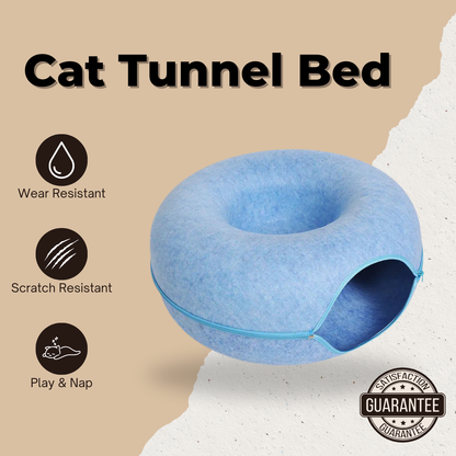 DREAMING LUNA CAT TUNNEL BED